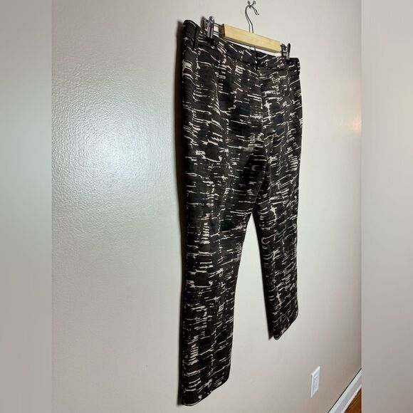 SALE! Brown Maliparmi Patterned Pants Size 46 (12) EUC - Picture 4 of 7